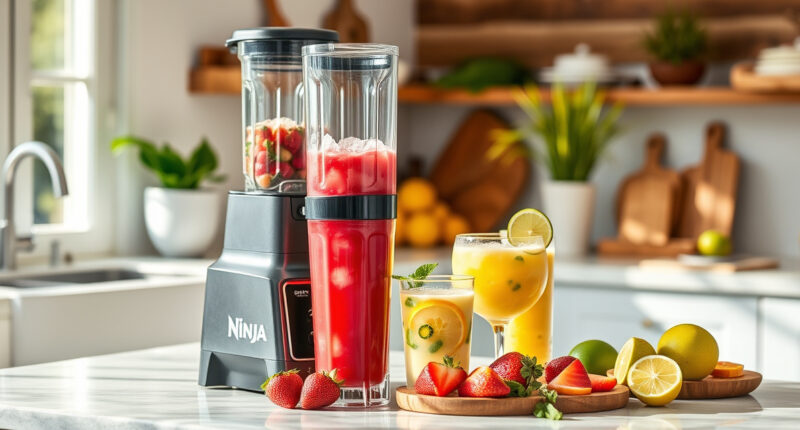 Make Summer Pool Parties Effortless with Ninja SLUSHi Drink Maker