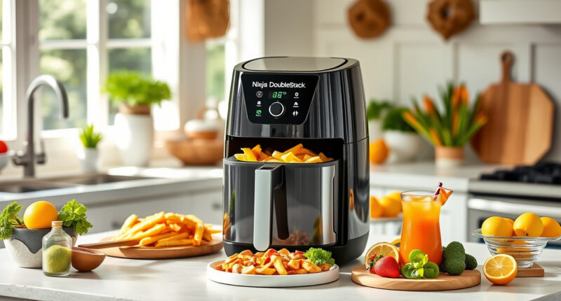 Make Summer Pool Parties Effortless with the Ninja DoubleStack XL Air Fryer