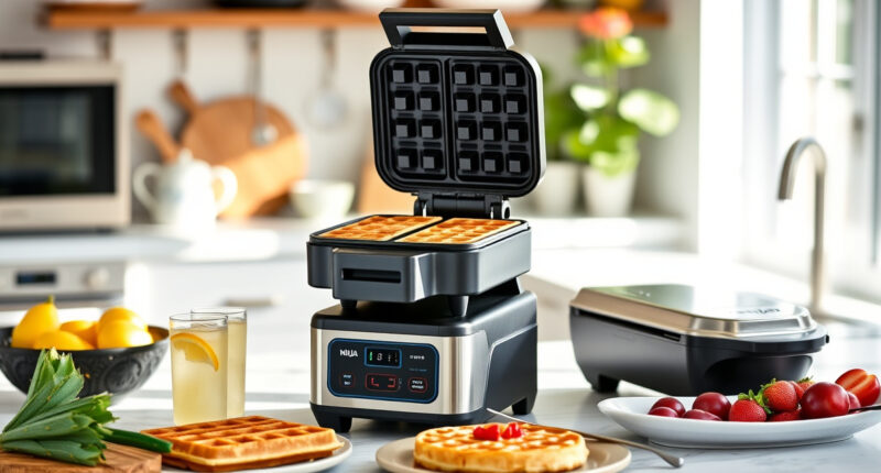 Make Summer Pool Parties Sweet with the Ninja Belgian Waffle Maker Pro