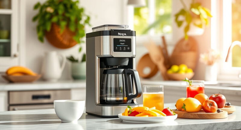 Ninja DualBrew Pro Coffee Maker: Effortless Summer Poolside Hosting
