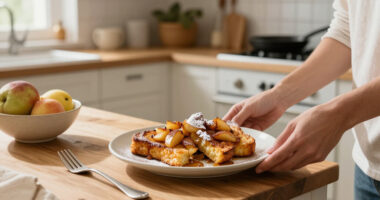 Baked Apple Cinnamon French Toast
