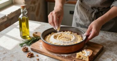 Castagnaccio: The Chestnut-Flour Cake Of Poor-Kitchen Genius