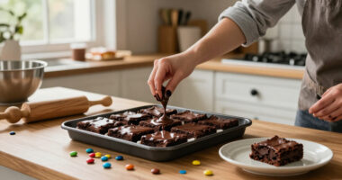 Homemade Cosmic Brownies