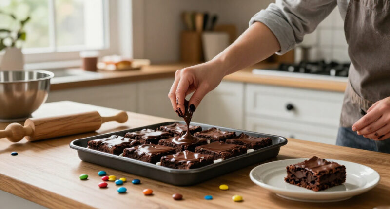 Homemade Cosmic Brownies