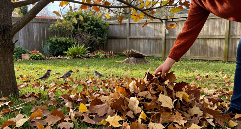 If You Love Birds, Experts Say You Shouldn’t Rake Your Leaves This Fall—Do This Instead