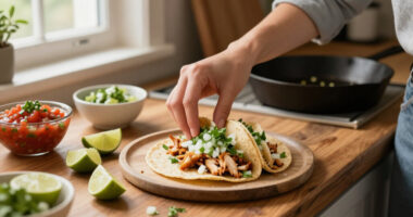 Simple Chicken Tacos