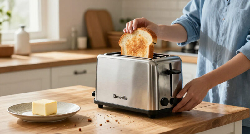 This Breville Toaster Promises No More Burnt Toast—Here’s What Happened When I Tested It
